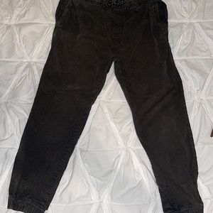American Eagle Med black joggers